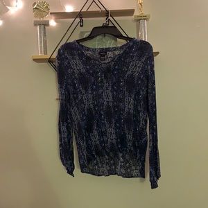 Flowy long sleeve🔵🔷